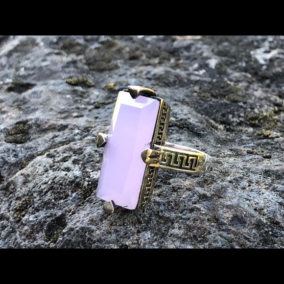 SOLD Rose Quartz Ring - Picture 6 of 8